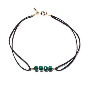 Karen London Aurora malachite choker
